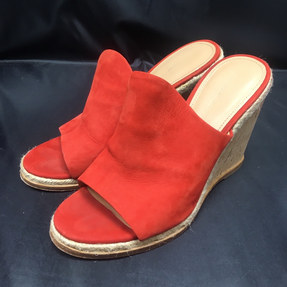Sigerson Morrison Red “Vala” Mules
